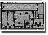  Eduard Accessories  1/35 Zimmerit Sd.Kfz.171 Panther A Early EDU35487