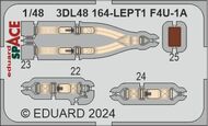 Vought F4U-1A SPACE Corsair 3D Decals #EDU3DL48164