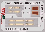  Eduard Accessories  1/48 Focke-Wulf Fw.190A-2 SPACE EDU3DL48182