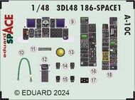 Fairchild A-10C Thunderbolt II SPACE #EDU3DL48186