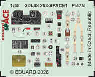 Republic P-47N Thunderbolt SPACE EDU3DL48263