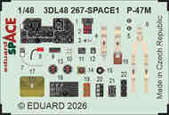 Republic P-47M Thunderbolt SPACE #EDU3DL48267