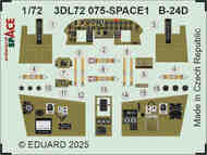 Consolidate B-24D Liberator SPACE #EDU3DL72075
