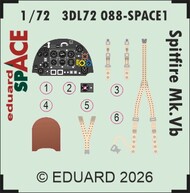 Supermarine Spitfire Mk.Vb SPACE #EDU3DL72088