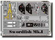  Eduard Accessories  1/48 Swordfish Mk.I Detail EDU49212