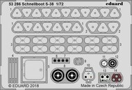  Eduard Accessories  1/350 Schnellboot S-38 Details EDU53286