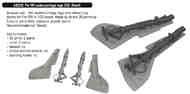 Focke-Wulf Fw.190A-8/Fw.190F-8 undercarriage legs PRINT and undercarriage doors RESIN #EDU632213