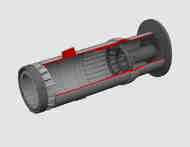 Mikoyan MiG-21F exhaust nozzle PRINT #EDU6481149