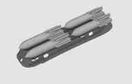 Avia S-199 4xETC 50 rack w/ bombs PRINT #EDU6481152