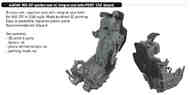 Mikoyan MiG-21F ejection seat with integral seat belts 3D-Printed EDU6481160