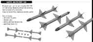 AIM-7M (3D-Printed) Brassin set - air-to-air missile AIM-7M #EDU6481175