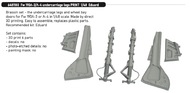 Focke-Wulf Fw.190A-3/A-4 undercarriage legs PRINT #EDU6481180