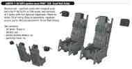 Lockheed-Martin F-16I SUFA ejection seats PRINT #EDU6481190