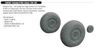 Handley-Page Hampden B Mk.I wheels #EDU6481204