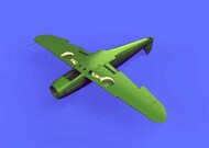 Messerschmitt Bf.109F wheel bays angular 3D-printed #EDU648881
