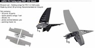 Grumman FM-1 folding wings PRINT #EDU648945