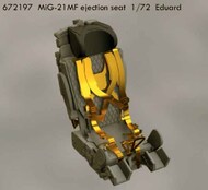  Eduard Accessories  1/72 Aircraft- MiG-21MF Ejection Seat for EDU (Photo-Etch & Resin) EDU672197