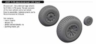 North-American P-51D Mustang wheels block tread 2 #EDU672371