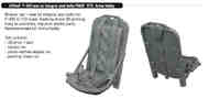 North-American P-51D Mustang seat with integral seat belts 3D-Printed #EDU672448