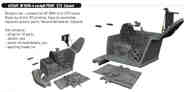 Messerschmitt Bf.109K-4 cockpit PRINT #EDU672459