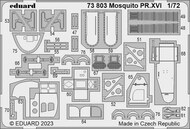  Eduard Accessories  1/72 de Havilland Mosquito PR.XVI Details EDU73803