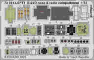 Consolidated B-24D Liberator nose & radio compartment #EDU73861