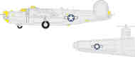 Consolidated B-24J Liberator  US national insignia #EDUCX696