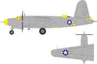 Martin B-26F Marauder US national insignia #EDUEX1138