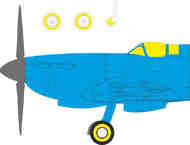 Supermarine Spitfire Mk.IXe Tface #EDUEX1160