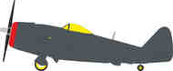 Republic P-47M Tface #EDUEX1181