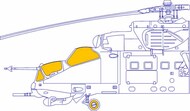  Eduard Accessories  1/48 MiL Mi-35M Masks EDUEX895
