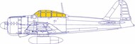  Eduard Accessories  1/48 Mitsubishi A6M3 Zero TFace (interior and exterior canopy masks) EDUEX899