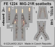 Mikoyan MiG-21R seatbelts STEEL #EDUFE1224