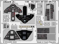  Eduard Accessories  1/48 Lockheed SR-71 Blackbird Details EDUFE1251