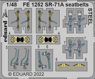 Lockheed SR-71 Blackbird seatbelts STEEL #EDUFE1252