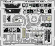  Eduard Accessories  1/48 Boeing F/A-18F Hornet Details EDUFE1253