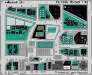  Eduard Accessories  1/48 MiL Mi-24D Hind Details EDUFE1255