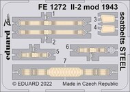  Eduard Accessories  1/48 Ilyushin Il-2 mod. 1943 seatbelts STEEL EDUFE1272
