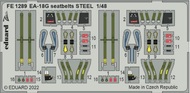 Boeing EA-18G Growler seatbelts STEEL* #EDUFE1289