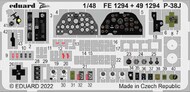  Eduard Accessories  1/48 Lockheed P-38J Lightning Details EDUFE1294