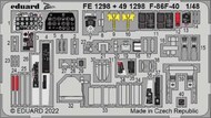  Eduard Accessories  1/48 North-American F-86F-40 Sabre Details EDUFE1298