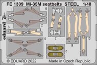  Eduard Accessories  1/48 MiL Mi-35M seatbelts STEEL EDUFE1309