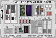  Eduard Accessories  1/48 Lockheed F-35B Details EDUFE1312