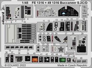  Eduard Accessories  1/48 Blackburn Buccaneer S.2C/D Details EDUFE1316