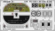 Eduard Accessories  1/48 Consolidated B-24D Liberator Details EDUFE1338