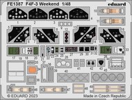  Eduard Accessories  1/48 Grumman F4F-3 Wildcat Weekend EDUFE1387