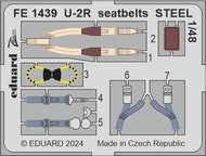 Lockheed U-2R Dragon seatbelts STEEL EDUFE1439