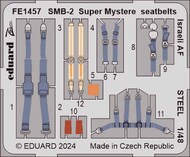 Dassault SMB-2 Super Mystere seatbelts Israeli AF STEEL #EDUFE1457