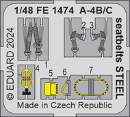 Douglas A-4B/C Skyhawk Skyhawk seatbelts STEEL #EDUFE1474