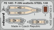 Bell P-39N Airacobra seatbelts STEEL #EDUFE1485